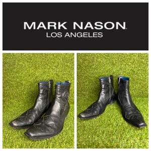 RARE Mark Nason Rock Lives Dragon Biker Distressed Cross 87595 Boots 10